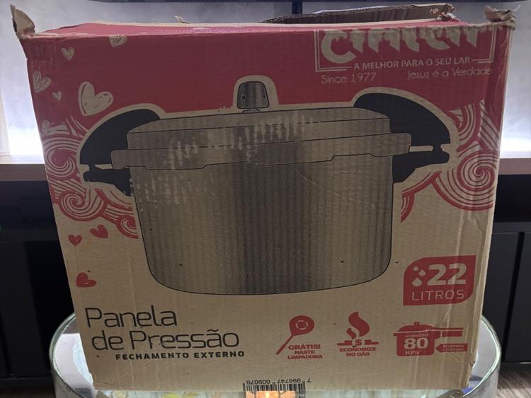 Panela de pressão de 22lt